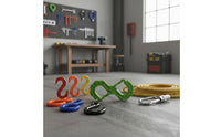 Multifunctional Rugged-the-Road Recovery Shackle Hook High Strength S-Shaped Tow Hook 11200 Lbs Working Capacity