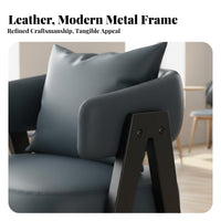 Upholstered Armchair Italian aesthetic Upholstered Tub Chair Modern Design Thick Cushioning for Interior Designers, Homeowners