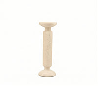 Travertine Candle Holder Current Mineral Candle Holder Decorative Decor for Tabletop