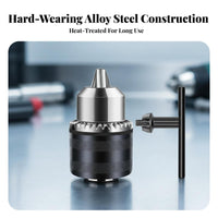 Wide Compatibility Drill Chuck drill chuck key multiple-size Design Chuck drill chuck key Multiple Sizes Available Tool Accessory sturdy for Workshop Professionals, Repair Technicians, Construction Workers, Garage