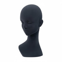 Hairpiece Head Mannequin Stable Base Hat Display Head Smooth Surface Hairpiece Display Bust for Styling Practice