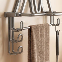 Cabinet and Kitchen Cupboard Lid Organizer for Home Cooks, Wall Mount Rack and Pan with Adjustable Cutting Board for