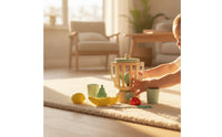 Pretend Play Fruit Blending Toy Blending Set Educational Playset for Kids, Daycare