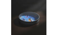 Marine Rattle Drum Handheld Sea Wave-Style Drum Lightweight Percussion Instrument for Music Teachers, Young Children, Classroom, Preschool, Home