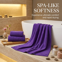 Microfiber Hair Drying Towel for Salon, Super Absorbent Beauty Wrap for Hairdressers, Quick Plop Styling
