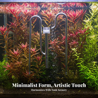 Stainless Steel Lily Pipe Set Rustproof Aquarium Strainer Inflow Outflow Pipe Easy to Stainless Steel Aquarium Strainer Tube Kit for Aquascapers