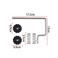 Easy Operation Fishing Line Spooler Fits Various Spools Fishing Line Winder Stable Mounting Adjustable Tension for Anglers, Fishermen