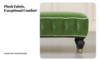 Retro Aesthetic Upholstered Single Sofa contrast color Design Accent Chair professional-grade design Home Furniture Curved Armrests for Hotel Owners, Interior Designers, Living Room, Lounge Area, Bedroom, perusing corner
