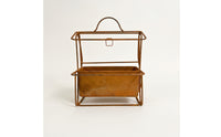 Iron Planter with Geometric Frame Sleek Hanging Planters Contemporary Pots for Patio