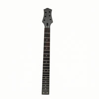 Matte Finish 24 Fret Guitar Neck Stable Tuning Guitar Neck with Rosewood Fingerboard Slim Profile Smooth for Guitarists