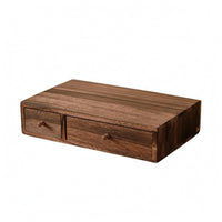 Tabletop Drawer Organizer Rectangular Wood Desk Organizer Tabletop Storage Box