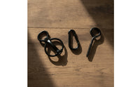 3 Pieces Horse Tie Loop with Bolt Secure Hitching Loop Tying Kit Heavy-Duty Hardware Long-Lasting for Farmers, Barns, Stables
