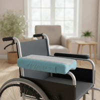 Breathable Wheelchair Armrest Pad Padded Armrest Pad with Mesh Top Cushioned Soft for Nursing Care