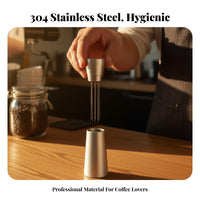 WDT Tool Breaks Up Clumps Coffee Probe Distributor Probe Distribution Tool Includes Storage Stand Espresso Stirrer for Cafe