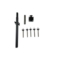 Five Slot Instrument Stand Adjustable Cowbell Holder Metal Bar Frame Musical Equipment for Percussionists, Rehearsal