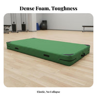 Foldable Gymnastics Mat Thickened Padding High Density Foam Mat Easy to Clean Thick Crash Pad for Gymnasts, Kids, Rock Climbing, Stretching, Outdoor