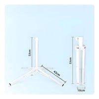 Compact Fishing Umbrella Base Stable Umbrella Base with Folding Legs Sturdy Outdoor Equipment Long-Lasting for Fishermen