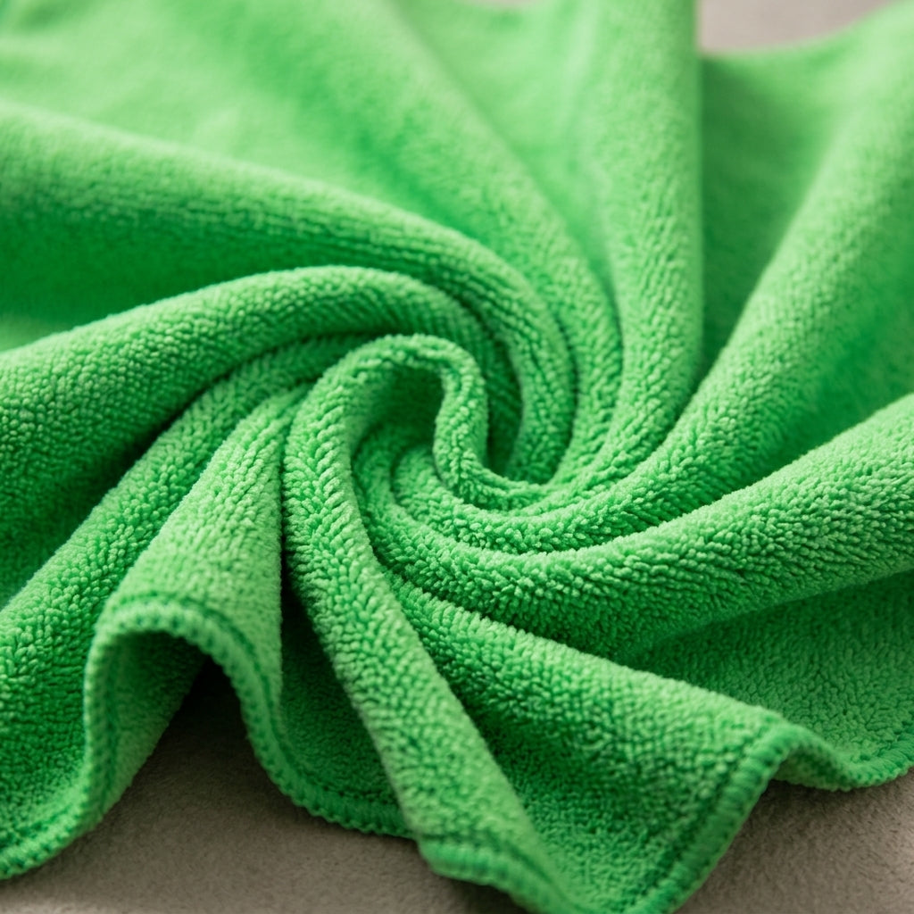 Large Microfibre Towel and Microfibre Cloth 30cm x 70cm, Highly Absorbent Cleaning Cloths for Kitchen, Reinforced Edges for Car and Furniture Use