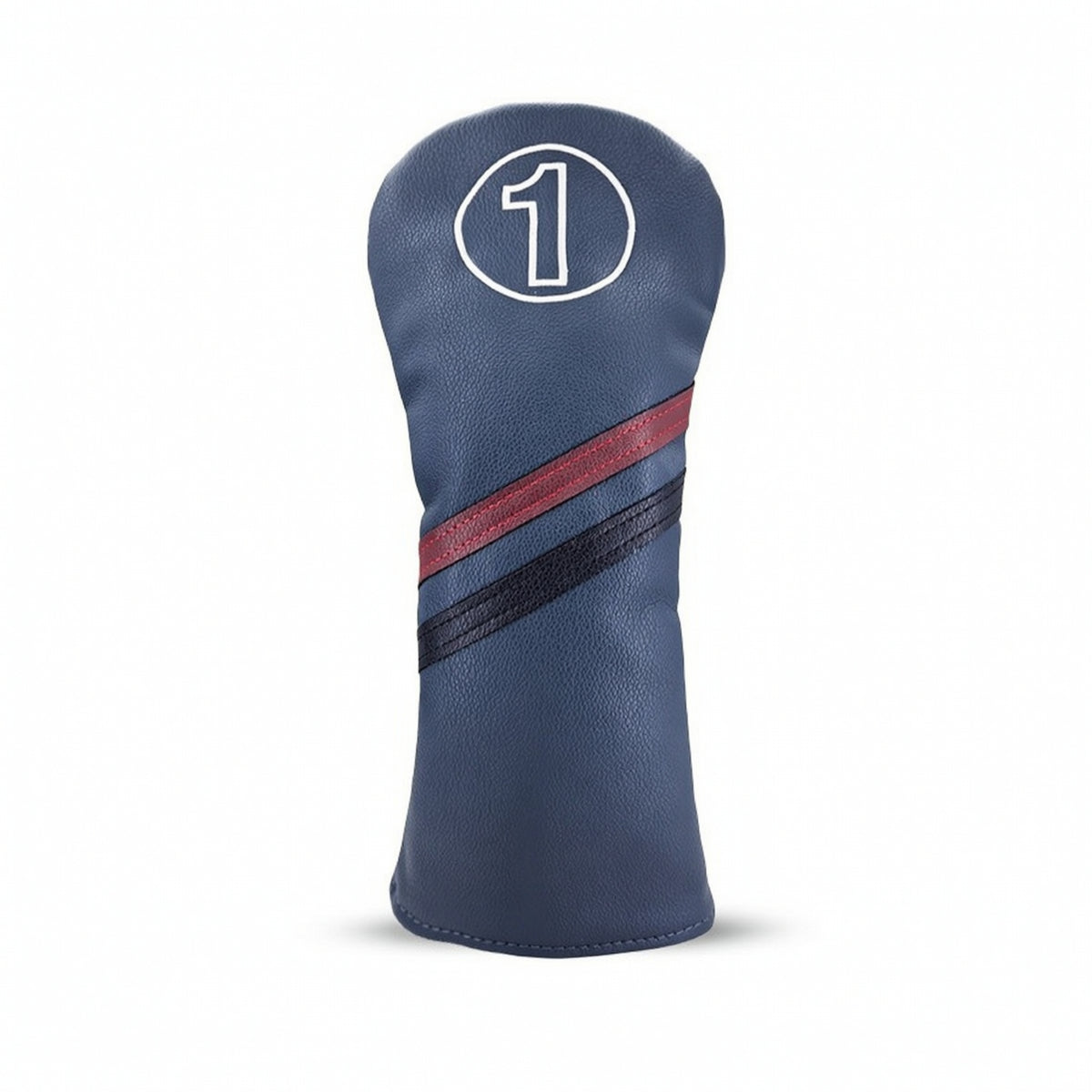 Golf Headcover Leather-Like Golf Club Cover Headcovers Stitched Shielding for Golfers