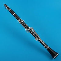 B Flat Clarinet Nickel-Plated Black Clarinet Band Instrument Lightweight Professional Sound