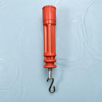 Swimming Pool Lane Line Tightener Tightening Pool Lane Line Tensioner Red Metal Hook Tensioner