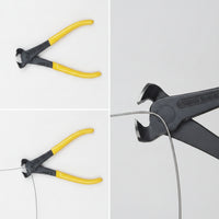 Guitar Fret Cutter Clean Cuts Fret Wire Cutter Plier Less Filing Angled for Luthiers, Luthier Work, Instrument Maintenance
