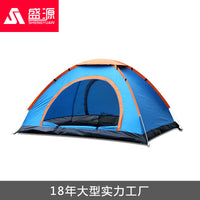 Automatic Pop-Up Camping Tent for 3-4 People - Winter Warmth & Indoor Use