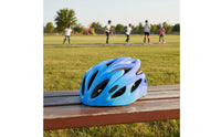 Color Changing Kids Bike Helmet Ventilated Balance Bike Helmet Vented Safety Gear Shock Absorbing for Roller Skating, Skateboarding
