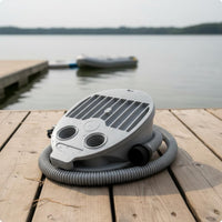 Pedal Air Pump Easy to Use Pedal Inflator Bidirectional Foot-Operated Air Pump for Boating