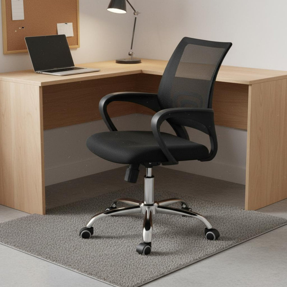 Support Ergonomic Office Chair High-Density Sponge Cushion Ergonomic Mesh Chair Easy Assembly Reclining Function for Students, Dorm Room