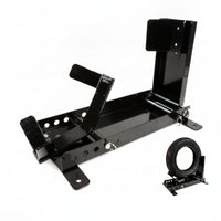 Motorcycle Wheel Chock Stand   Motorcycle Parking Stand with Wheel Cradle Space-Saving for Workshop