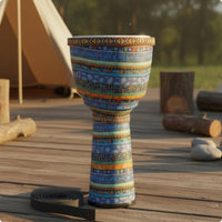 African Hand Drum Concert-Ready Hand Drum Portable Rope Tuned for Young Children