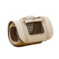 Adjustable Strap Foldable Cat Bag Seatbelt Compatible Foldable Cat Carrier Lightweight for Travelers, Car Rides, Vet Visits, Daily Outings