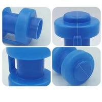 12 Pieces rebounder  Enclosure Pole Cap Rounded rebounder  Net Pole Cap Replacement Part