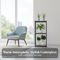 Multi-Tier Plant Stand Floor-Standing 6-Tier Pot Holder Decorative plant Rack for Home Decorators, homeowners, Living Room, Balcony, Bedroom