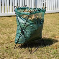 Foldable Trash Bag Holder for Outdoor Camping, Kitchen, Living Room - Portable Garbage Can & Simple Storage Rack