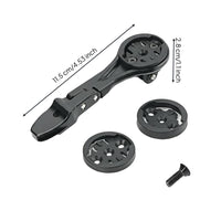 Two-Wheeler Computer Extension Bracket Multi-Brand Compatible Front Computer Mount for Cyclists