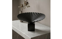 Pleated Fruit Bowl Modern Dish Stylish for Coffee Table
