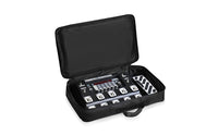 Portable Guitar Pedal Bag with Pockets Lightweight Pedal Board Bag with Pocket Oxford Cloth Zippered for Guitarists