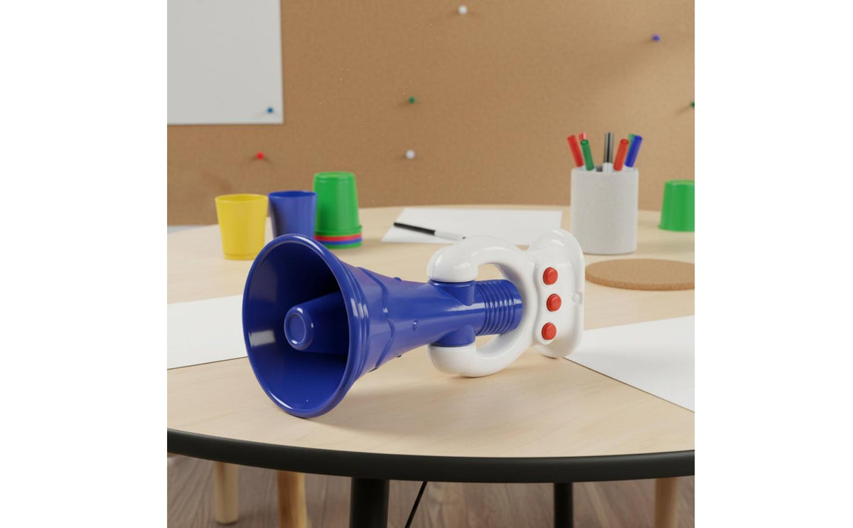 Sound Making Plastic Megaphone Portable Kids Toy Easy to Hold