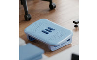 Anti-Slip Under-Desk Footrest Thickened Massage Footrest Exposed Base Under Desk Foot Massager Plastic