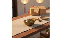 Color Changing Wealth Ingot Tea Pet Handmade Heat Sensitive Wealth Ingot Figurine Chinese Ornament for Home Decor
