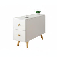 Space-Saving C-Shaped Sofa Table Modern Design Household Furniture Multi-Functional Nightstand Long-Lasting and Sturdy for Apartment Dwellers, Homeowners, Families, Living Room, Small Areas, Bedroom, Home Office