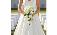 Bridal Flower Arrangement Easy to Hold Cascade Bridal Flower Arrangement
