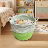 Laundry Basket for Home Organization, Hand Woven Storage Basket Set of 3, Simple Hanging Basket for Toy Storage, Versatile Plant Basket Decor