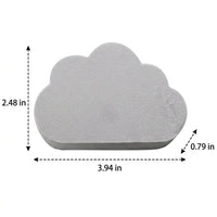 PVA Microfibre Cloth and Seep Environmentally-friendly Sponges, Gray Sponge for Glass and Mirrors, Fast-Drying Reusable Microfibre Cloth