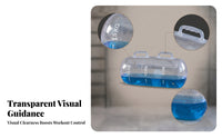 Transparent Portable Training Weight Bag Foldable Cylindrical Exercise Water Bag