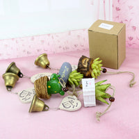 Creative Potted Succulent Japanese Resin Ornament Car Wind Chime Bell Birthday Gift