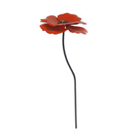 Garden Metal Stake Decorative Garden Stake Featuring a Floral Head charm for Gardeners