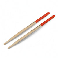 Wooden Drumsticks Balanced Drumsticks with Round Tips Premium Percussion for Rehearsal